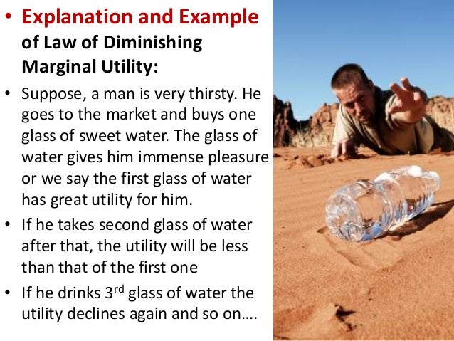 marginal utility Advertisements: according to the law of diminishing marginal utility, marginal utility of a good diminishes as an individual consumes more units of a good in other words, as a consumer. marginal utility Advertisements: according to the law of diminishing marginal utility, marginal utility of a good diminishes as an individual consumes more units of a good in other words, as a consumer.