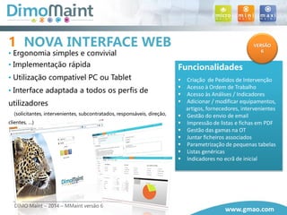 Soft Institute | Dimo Maint | Gestão da Manutenção | PDF
