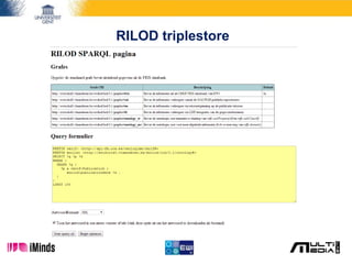 RILOD triplestore
 