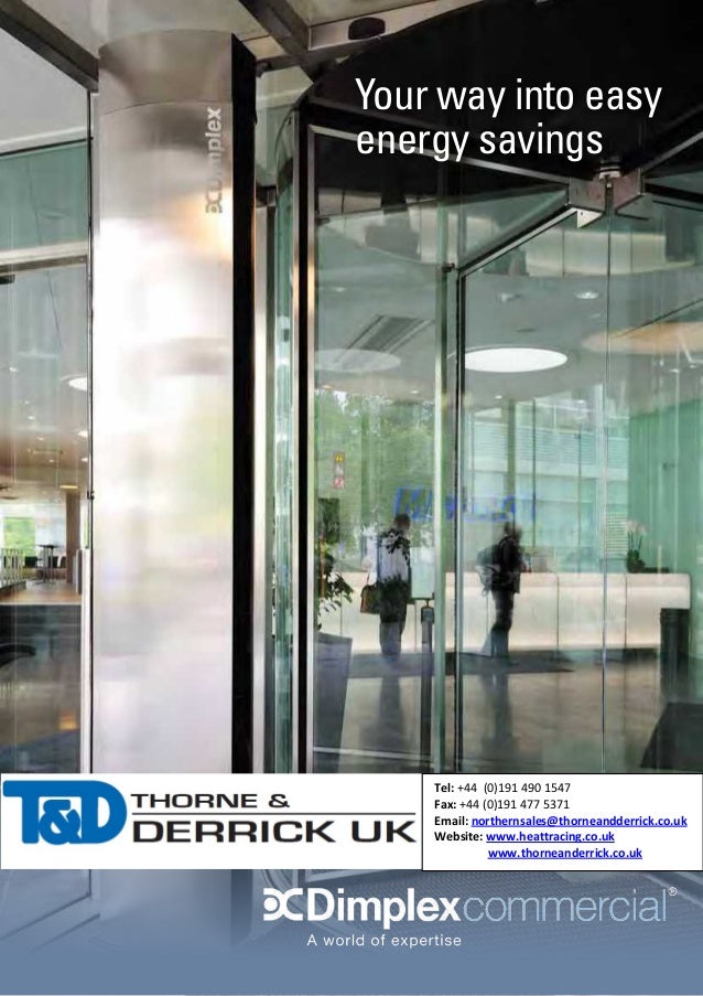 Dimplex Air Curtain Air Heaters Radiant Heaters & Fan dimplex air curtain air heaters radiant heaters fan heaters brochure 1 638