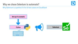 UI Test Cases With CloudStack | PDF