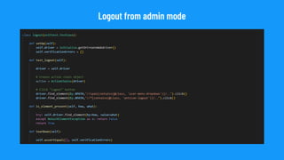 UI Test Cases With CloudStack | PDF