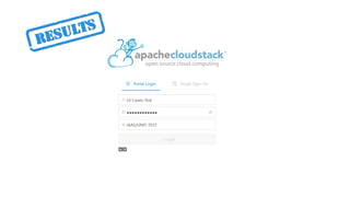 UI Test Cases With CloudStack | PDF
