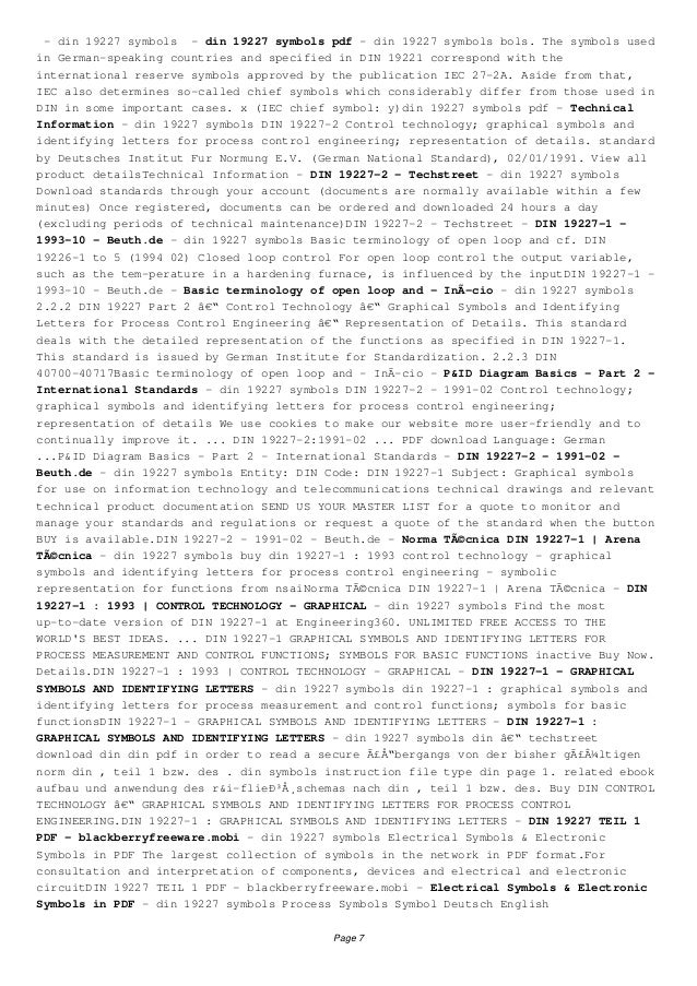 Download Din 19227 Symbols