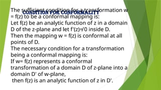 Comprehensive Study on Conformal Mapping and Its Applications in ...