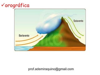 orográfica
prof.ademiraquino@gmail.com
 