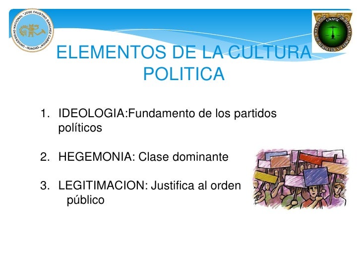 Dinamica, cultura y funcion politica