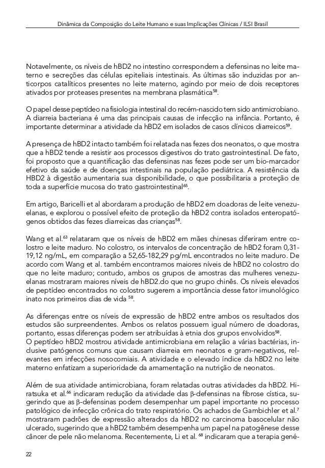 Leite Humano Dinamica Da Composicao E Implicacoes Clinicas Leite Humano Dinamica Da Composicao E Implicacoes Clinicas