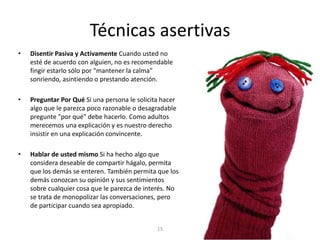 Dinamica De La Comunicacion 2 Asertividad.Ppt