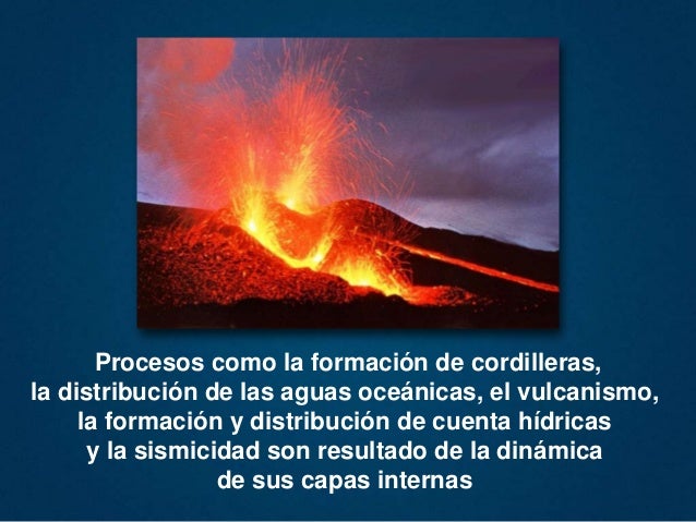 capas de la tierra formacion
