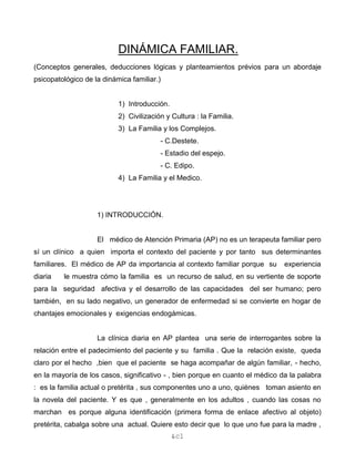 Equilibrio y Desequilibrio Familiar, PDF, Sicología