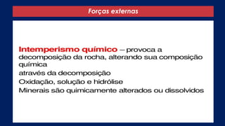Forças externas
 