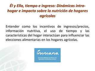 El rol de los padres en la nutrición del hogar