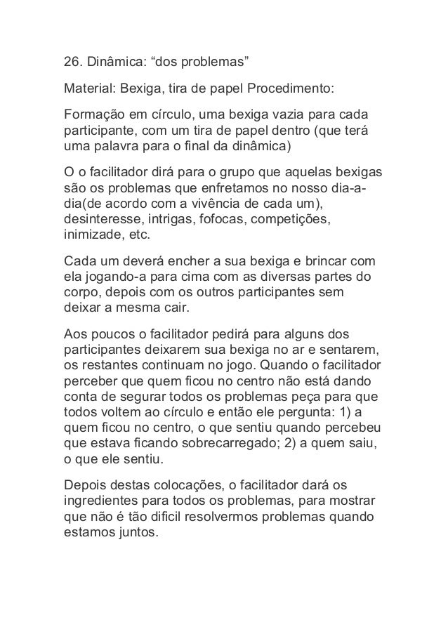 Dinamica problemas