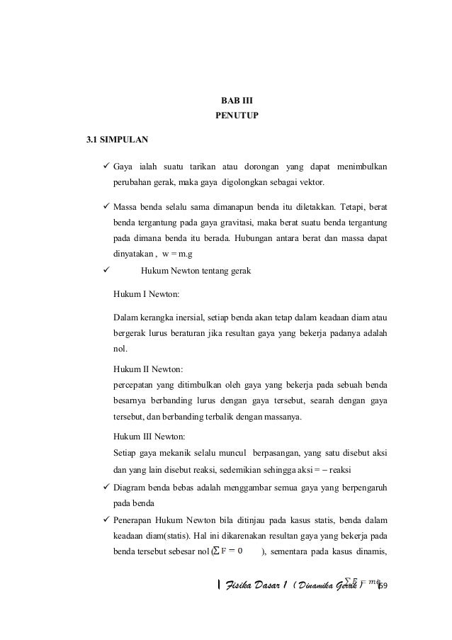 Dinamika gerak