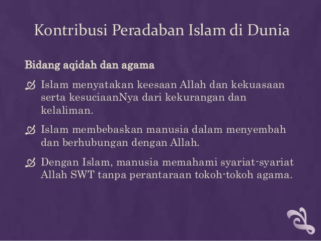 Dinamika Kebudayaan Dan Peradaban Islam