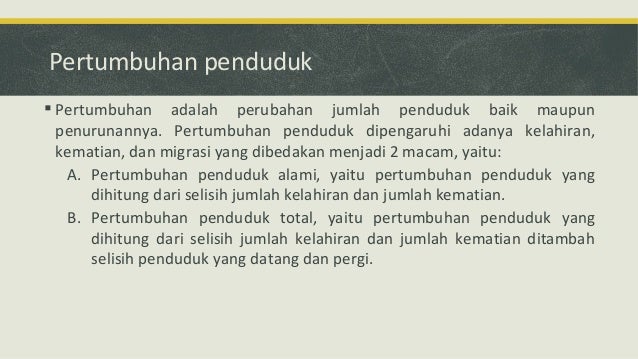 Dinamika Penduduk Ips Viii