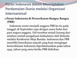Peran Organisasi PBB dalam Perdamaian Dunia: Sejarah dan Kemajuan