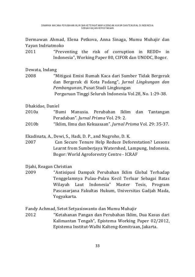 Dinamika Wacana Perubahan Iklim Dan Keterkaitannya Dengan Hukum Dan T Dinamika Wacana Perubahan Iklim Dan Keterkaitannya Dengan Hukum Dan T
