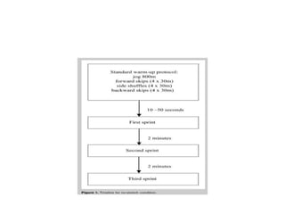 Το πρωτόκολλο DADS περιελάμβανε στατικές σε συνδυασμό με  δυναμικές διατάσεις. Οι στατικές διατάσεις περιλάμβαναν τον γαστροκνήμιο, εκτείνοντες του ισχίου, οπίσθιους μηριαίους και τετρακέφαλους για 2 s Χ 8 Χ 2 σετ. Μετά ακολούθησε το ADS πρωτόκολλο.