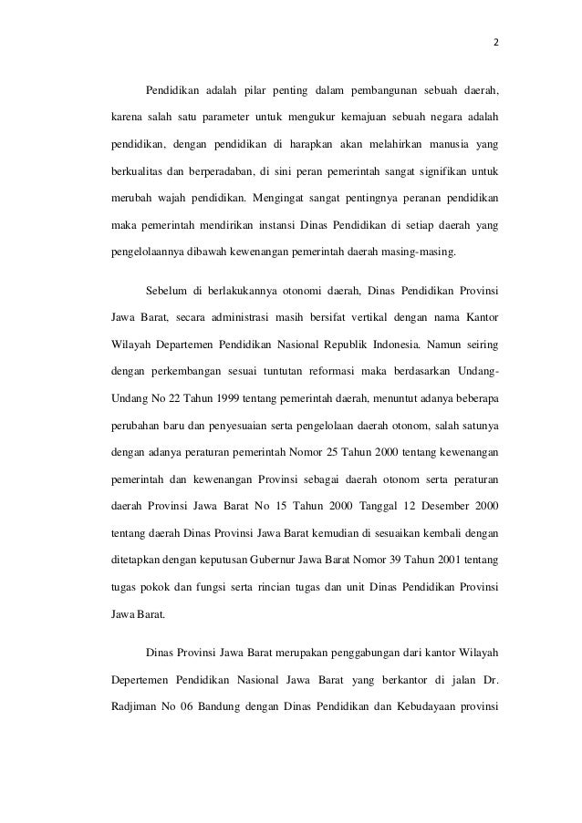 Dinas Pendidikan Jabar Dinas Pendidikan Jabar