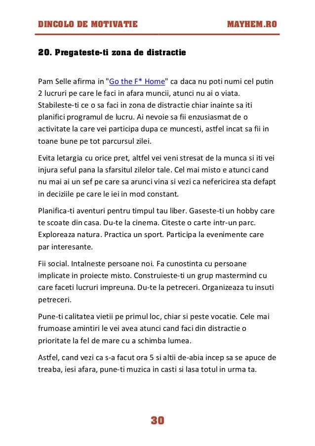 Leonard Dobre Dincolo De Motivatie