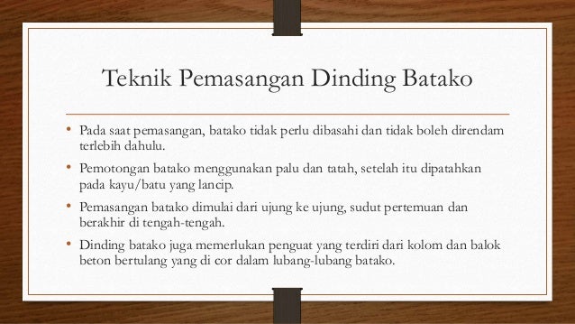 Pengertian Dinding dan lantai