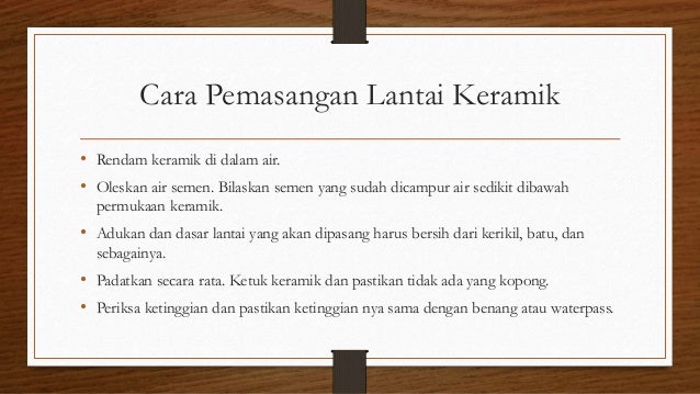 Pengertian Dinding dan lantai Pengertian Dinding dan lantai
