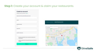 DineSafe Information Deck | PPTX