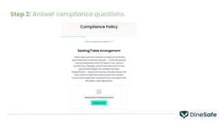 DineSafe Information Deck | PPTX