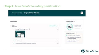 DineSafe Information Deck | PPTX