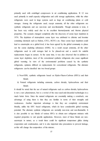 process design of water chilling plant | DOCX