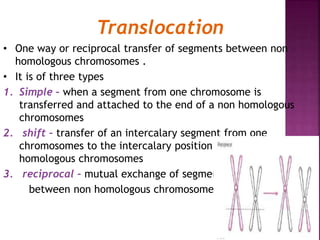 Dinesh genetics presentation chromosomal abberation | PPTX