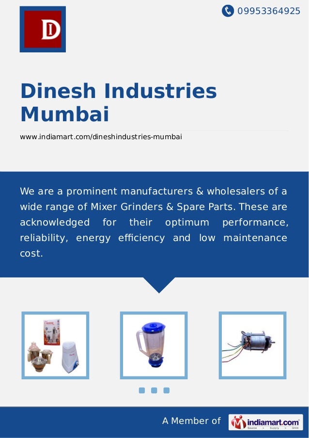 Dinesh Industries Mumbai, Mumbai, Mixer Grinders