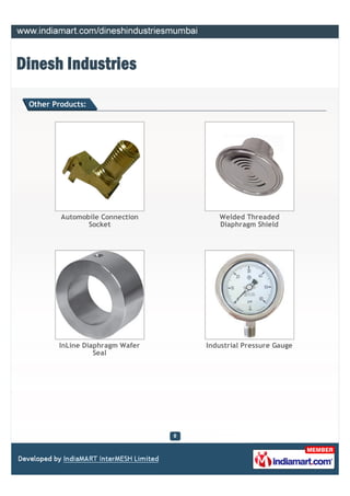 Pressure     Gauge      Parts   Cases         &   Bezels    Automobile    Parts     Pulsation
Dampner Thermometers & Therm...