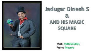 Mob: 9980616801
From: Mysore
 