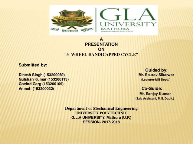 3 Wheel Handicap Cycle 3 Wheel Handicap Cycle