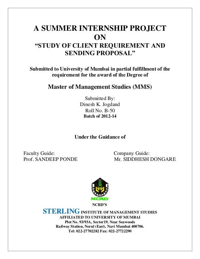 Research proposal picture