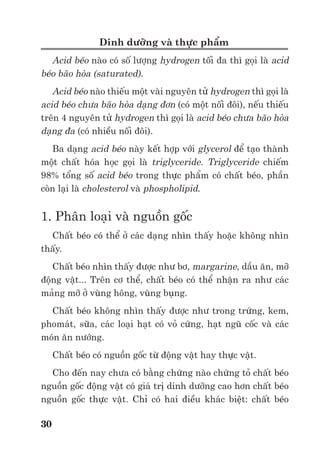 Trư ng ð i h c Nông nghi p 1 - Giáo trình B o qu n nông s n --------------------------------------------- 23
ð i v i các nông s n lo i qu , s thay ñ i màu s c t xanh sang vàng, da cam ho c ñ
thư ng là m t tiêu chí cho ngư i tiêu dùng v s chín c a s n ph m. Quá trình này x y ra do s
phân gi i, phá v c u trúc c a chlorophyll, có th do thay ñ i pH (ch y u là do các axit h u cơ
ñư c gi i phóng ra kh i không bào), quá trình ôxi hóa hay dư i tác d ng c a enzim
chlorophyllase. Các carotenoid thư ng là các h p ch t b n v ng ñư c t ng h p trong quá trình
phát tri n c a nông s n, và thư ng v n còn nguyên v n khi quá trình già hóa di n ra. Vi c m t
chlorophyl thư ng ñi kèm v i vi c t ng h p ho c l ra các s c t ñ ho c vàng c a carotenoid.
Anthocyanin có th t n t i trong không bào, nhưng thư ng là trong l p bi u bì.
Anthocyanin cho các màu m nh mà thư ng che l p ñi m u c a chlorophyll và carotenoid.
CÂU H I C NG C KI N TH C CHƯƠNG II
1. Ý nghĩa c a vi c nghiên c u ñ c ñi m c a t bào th c v t là gì ?
2. T i sao ph i tìm hi u ngu n g c phát tri n và c u t o c a s n ph m cây tr ng ?
3. Hoa và hoa c t có ñ c ñi m gì khác so v i các s n ph m cây tr ng?
 