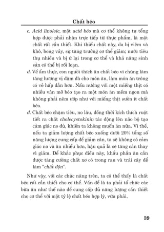 Trư ng ð i h c Nông nghi p 1 - Giáo trình B o qu n nông s n --------------------------------------------- 32
S phân b ñ m trong kh i h t là không ñ ng ñ u. S không ñ ng ñ u này có th do các
nguyên nhân sau:
- B ph n c u thành h t có thu ph n khác nhau. Trong h t, thư ng thì phôi h t có thu
ph n l n nh t sau ñó ñ n n i nhũ và cu i cùng là v h t.
- Kh i h t có nhi u h t không hoàn thi n, nhi u t p ch t có thu ph n cao.
- Khu v c có h t hô h p m nh, h t nhi m sâu m t, VSV thư ng có thu ph n cao hơn.
- ð m không khí ti p xúc không ñ u v i kh i h t. Trong m t kh i h t, thư ng ñáy, rìa và
m t kh i h t ch u nh hư ng nhi u nh t c a ñ m không khí còn gi a kh i h t ch u nh hư ng
ít nh t.
ð b o qu n h t t t, không nh ng c n thu ph n h t th p mà còn c n kh i h t có thu ph n
ñ ng ñ u. Do ñó, k thu t làm khô h t ñ ng ñ u c n ñư c chú ý. Sau ñó, c n bao gói th t t t ñ
h n ch s hút m c a h t t không khí.
2. Tính d n nhi t c a kh i h t
Các tính ch t d n truy n nhi t và m c a kh i h t ph thu c vào xu t x h t, ñ tr ng r ng
c a kh i h t, thu ph n h t và môi trư ng không khí xung quanh h t.
Chúng ñư c s d ng trong quá trình làm khô h t, thi t k các quá trình x lý nhi t cho h t
và còn là cơ s ñ tính toán nhi t và m trong các quá trình n y m m c a h t.
2.1. Tính d n nhi t (Thermal Conductivity)
Kh i h t là m t kh i v t ch t trong ñó, không khí là m t d ng v t ch t ñ c bi t nên nó có
tính d n nhi t.
Hình th c d n nhi t cơ b n c a kh i h t là ti p xúc và ñ i lưu.
Các h t ti p xúc nhau nên nhi t năng có th d n d n chuy n d ch t h t này sang h t khác
nhưng v i t c ñ r t ch m.
Không khí có nhi t ñ cao nh hơn nên theo nguyên t c ñ i lưu, chúng s v n chuy n lên
trên cao.
H s d n nhi t c a h t là nhi t lư ng qua 1m2
di n tích b m t m t kh i h t dày 1m trong
m t gi làm cho nhi t ñ t ng trên và t ng dư i chênh nhau 1 0
C. Do ñó ñơn v c a h s d n
nhi t là Kcal/m. gi . 0
C.
H s d n nhi t c a h t nói chung r t th p. ð i ña s là 0,1 – 0,2 Kcal/m. gi .0
C.
200
C, h s d n nhi t c a không khí là 0,0217 còn h s d n nhi t c a nư c là 0,510
Kcal/m. gi . 0
C.
Ý nghĩa:
Trong m t kh i h t, nhi t ñ gi a kh i bao gi cũng là cao nh t do ñó h t là l ai d n nhi t
kém. Trong b o qu n h t, s d n nhi t kém có hai tác d ng tương ph n. N u nhi t ñ kh i h t
tương ñ i th p thì ít và ch m ch u nh hư ng nhi t ñ cao ngoài không khí, h t có th duy trì
tr ng thái nhi t ñ n ñ nh trong th i gian tương ñ i dài, ñi u ñó có l i cho vi c b o qu n an
toàn. Nhưng khi nhi t ñ ngoài tr i tương ñ i th p, nhi t ñ kh i h t tương ñ i cao, do h t d n
nhi t kém nên không th làm l nh h t nhanh, nh hư ng ñ n s s ng hay th m chí làm m t s c
s ng h t.
Tính d n nhi t kém c a h t là ñi u ki n b t l i, nhưng th c t s n xu t n u bi t kh c ph c
thì s có l i.
H t thu ho ch ñi u ki n nhi t ñ cao và khô sau khi nh p kho, n u thông gió t t thì nhi t
ñ c a h t có th gi m theo s gi m c a không khí mà h t l nh d n. ð n mùa xuân nhi t ñ lên
cao, kho ñư c gi tr ng thái kín, như v y tuy mùa hè nhưng h t v n có th duy trì ñư c nhi t
ñ th p do ñó có th tránh nh hư ng c a nhi t ñ cao c a mùa hè, ñ m b o tính an toàn c a quá
trình b o qu n.
 