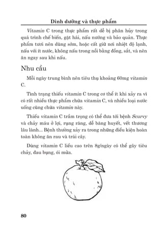 Trư ng ð i h c Nông nghi p 1 - Giáo trình B o qu n nông s n --------------------------------------------- 73
ð h n ch vi c hút m tr l i c a các s n ph m d ng này c n:
- Thông gió t t cho h t nông s n ñ c bi t lúc h t nóng, h t m.
- Bao gói t t nông s n b ng các v t li u ch ng m như h p kim lo i, chai thu tinh, màng
ch t d o,…
- S d ng ch t hút m n u kh i lư ng nông s n ñóng gói không l n (trong các h p, túi nh ).
d, H n ch ñ ng nư c trên b m t nông s n tươi
Vi c ñ ñ ng nư c trên b m t nông s n tươi (khi ñ m không khí quá cao, sau r a b ng
nư c, sau khi ñưa t môi trư ng l nh ra nhi t ñ phòng,…) là b t l i vì các VSV có cơ h i phát
tri n trên các ñi m ñ ng nư c. ð h n ch hi n tư ng này, không nên ñ t nông s n tươi trong
môi trư ng quá m (trên 95% v i rau qu hoa tươi và trên 90% v i rau qu d ng c ), nên làm
ráo nư c nông s n trư c khi bao gói và t n tr , c n nâng nhi t ñ nông s n v a t n tr l nh lên
g n v i nhi t ñ phòng trư c khi phá v tr ng thái bao gói nông s n.
e, S thoát hơi nư c t nông s n (xem chương IV).
N u s n ph m tươi, có nhi u nư c ñư c ñ t trong môi trư ng không khí khô thì chúng s
m t nư c vào không khí làm s n ph m héo. Héo s làm giá tr c m quan c a s n ph m kém và
s c ch ng ch u v i ngo i c nh b t l i gi m. ð h n ch s thoát hơi nư c, nên ñ t nông s n có
thu ph n cao trong môi trư ng có ñ m cao (85-90% v i rau qu d ng c và 90-95% v i rau
qu khác).
Hình 3.5. M i quan h gi a ñ m và nhi t ñ không khí
2.3. nh hư ng c a khí quy n b o qu n
Không khí là m t t p h p các ch t khí cùng v i hơi nư c.
Thành ph n và n ng ñ ch t khí trong không khí là: N2 – 78%; O2 – 21%; CO2 – 0,03%
Khái ni m khí quy n b o qu n là khái ni m ch thành ph n và n ng ñ ch t khí trong môi
trư ng vi khí h u.
Khí quy n b o qu n thay ñ i so v i không khí ngoài ñ i khí h u theo xu hư ng: n ng ñ O2
gi m ñi, CO2 tăng lên do ho t ñ ng hô h p c a nông s n. M t s ch t khí bay hơi khác hình
thành m i trong khí quy n b o qu n như ch t thơm, ch t có Nitơ (k t qu c a vi c phân gi i
protein), etylen ( nông s n chín và già hoá), CO (t các thi t b s d ng nhiên li u hoá
th ch),....
 