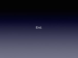 End.
 