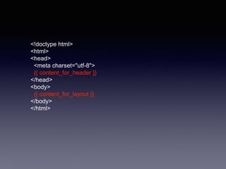 <!doctype html>
<html>
<head>
<meta charset="utf-8">
{{ content_for_header }}
</head>
<body>
{{ content_for_layout }}
</body>
</html>
 