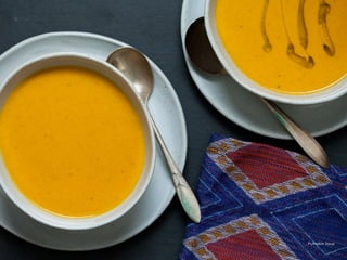 5 DINING WITH DYSPHAGIA: A COOKBOOK
Pumpkin Soup
 