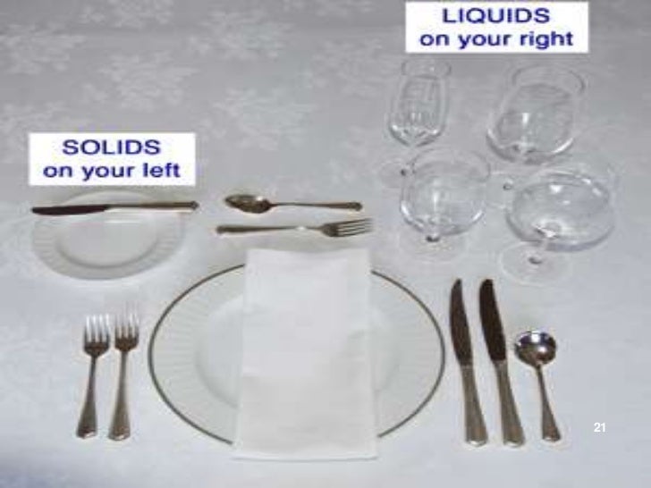 Dining Etiquette