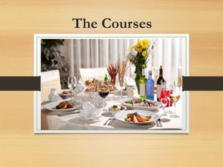 The Courses
 