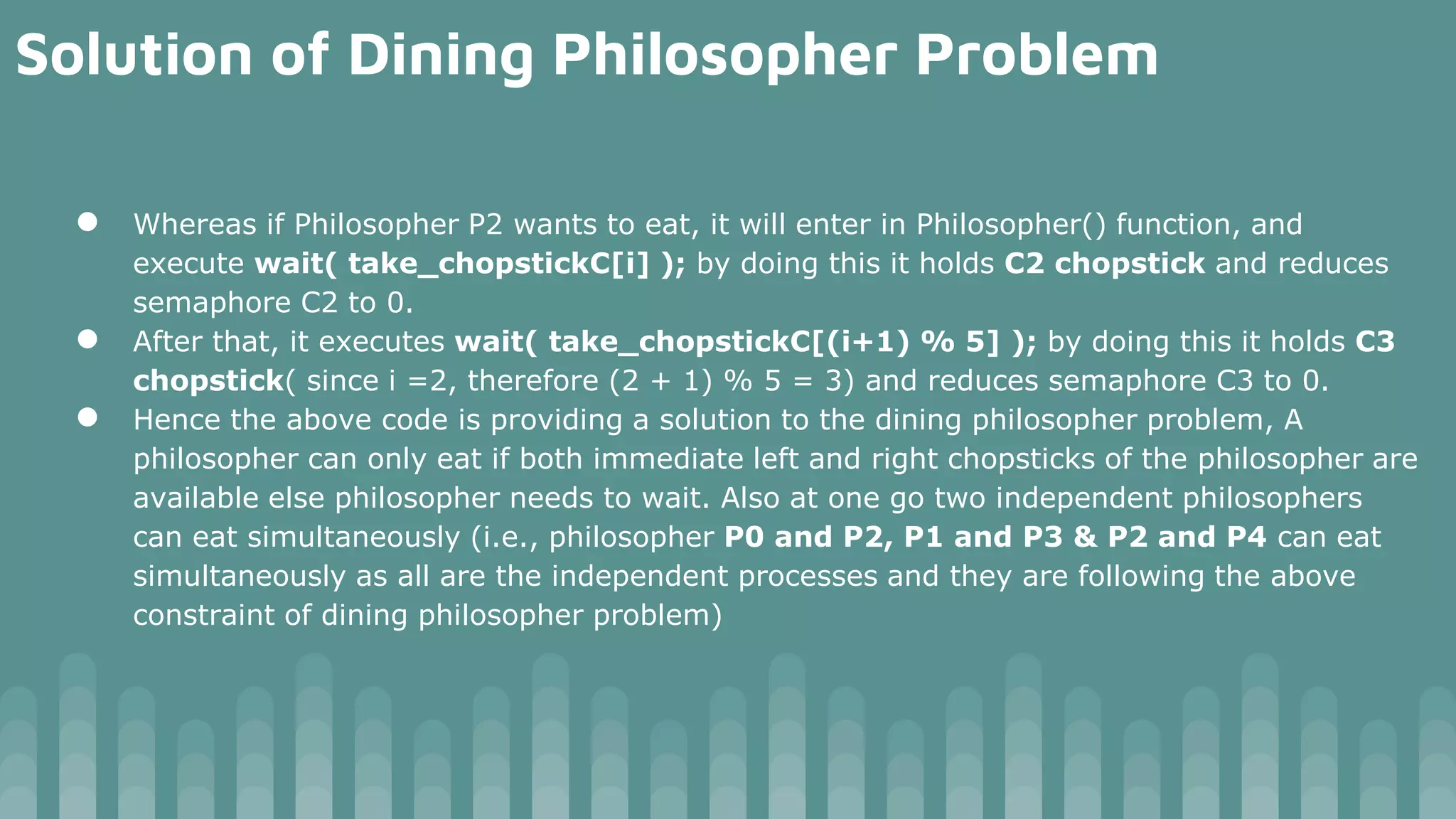 Dining philosopher problem operating system | PPTX