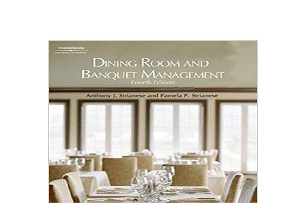textbook_ library Dining Room and Banquet Management 4th Edition