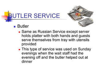 Dining room service | PPTX