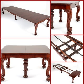 Giant Victorian Dining Table Seats 24 by Samuel Hawkins 1860.pdf
